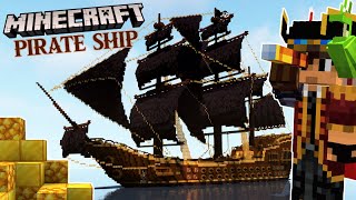 Lets Build a Minecraft Pirate Ship [upl. by Emiatej]