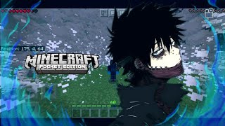 MY HERO ACADEMIA HOW TO RECREATE THE CREMATION QUIRK IN MCPE ONE FOR ALL UPDATE [upl. by Assennav73]