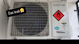 AMSTRAD GAS LEAK  Solved  Geetaairconditioning [upl. by Robinia180]