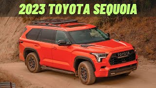 2023 Toyota Sequoia Bold Powerful and Efficient [upl. by Cila]