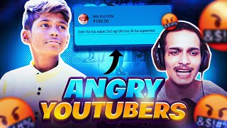 I SENT SUPERCHAT💸 TO MOST ANGRY YOUTUBER🤬 PRANK GONE WRONG🤯😨 NonstopGaming [upl. by Milty598]