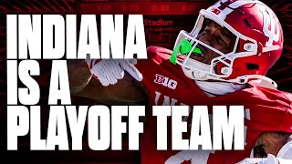 Why Indiana Football SHOULD BE A Playoff Team  Indiana vs Nebraska Reaction [upl. by Danna815]