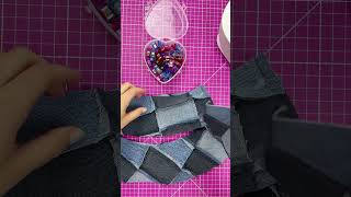 Upcycling DIY Bucket hat aus Jeans [upl. by Anilas450]