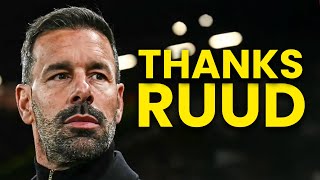 Ruud Van Nistelrooy OFFICIALLY Leaves Manchester United [upl. by Tloh138]