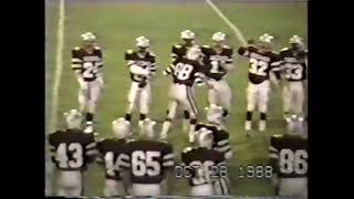 1988 Okemos Mi Football Mr Drzal Film 3 of 3 [upl. by Eleahcim353]