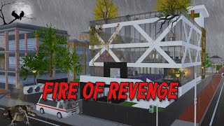 FIRE OF REVENGE 🔥 API BALAS DENDAM  HORROR STORY SAKURA SCHOOL SIMULATOR [upl. by Erdnassak6]