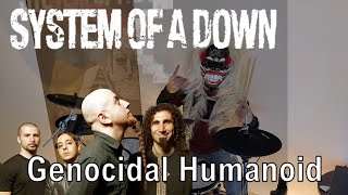 System Of A Down  Genocidal Humanoidz  Drum Cover by Leak [upl. by Hinch933]