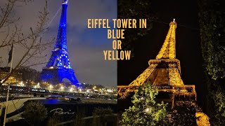 Why Eiffel Tower is BLUE😱 [upl. by Sivam]