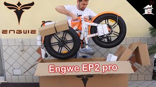 UNBOXING E MONTAGGIO  ENGWE EP2 PRO [upl. by Worra340]