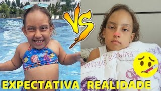 Expectiativa VS Realidade nas férias  MC Divertida [upl. by Ynetruoc]