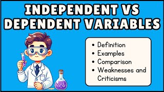 Independent vs Dependent Variables Explained in 3 Minutes [upl. by Asserac63]