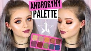 JEFFREE STAR ANDROGYNY PALETTE REVIEW  TUTORIAL  sophdoesnails [upl. by Aieken778]