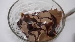 How to make Chocolate Ice cream  Easy Homemade Chocolate Ice cream Only 3Ingredients [upl. by Oileduab754]