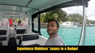 Maafushi 1st Impressions  Budget Travel Maldives  Ferry Timings and Activities  4k walking tour [upl. by Hewe]