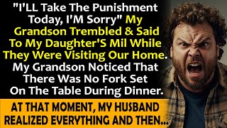 quotI’ll take the punishment My grandson trembled My husband would then realizequot [upl. by Gallager]