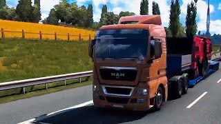 Aszfaltmaró Szállítás MagyarországLengyelország Euro Truck Simulator 2 2 [upl. by Thilda]