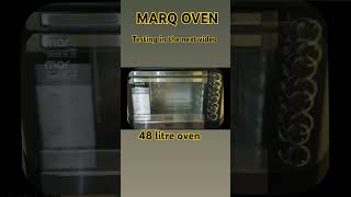 MARQ 48 LITER OVEN  testing in next video [upl. by Neltiak]