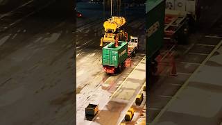 Loading 20ft container box for container vessel fyp foryou video viralshorts shortsasmr [upl. by Quinlan912]