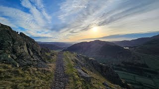 THE LANGDALE FELLS  Peak Bagging the WainwrightFells vancamp  Testing Diesel heater setup 👌 [upl. by Atilemrac]