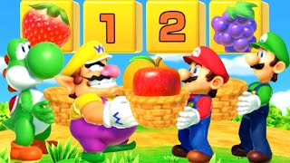 Mario Party Superstars  All Lucky Minigames [upl. by Simetra]