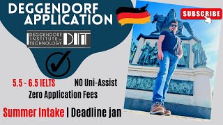 Application form of DIT Deggendorf Germany  Primuss Portal [upl. by Poree]