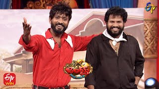 Hyper Aadi amp Raising Raju Performance  Jabardasth  12th August 2021  ETV Telugu [upl. by Yrrok]