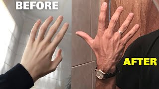 How to Grow Thicker More Masculine Hands [upl. by Ahcsim571]