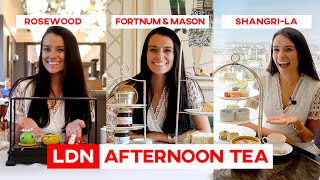 Comparing the Top 3 Afternoon Teas in London  AD ☕️ [upl. by Aniwde]