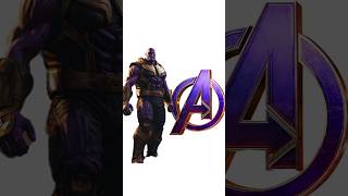 Thanos vs avengers। shortvideo youtubeshorts marvel [upl. by Sedruol591]