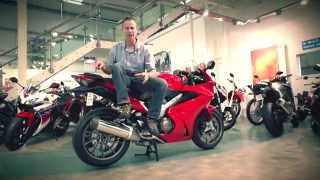 Honda VFR800F Review [upl. by Hamitaf]