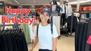 Its my Birthday 🥳  Lets Head to The Nike Store [upl. by Rehpinej]