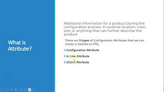 Session 13 What is Attribute in Salesforce CPQ [upl. by Sucramraj]