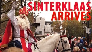 Sinterklaas Arrives in Amsterdam [upl. by Sadoc]