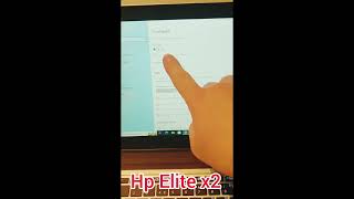 Hp Elite x2 touchpad not working [upl. by Gone]