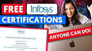 FREE Online Courses with Certificate by Infosys  REPUTED Tech amp NonTech Courses 🏆 [upl. by Sliwa]