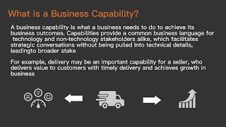 What is Business capability and Capability Map [upl. by Tabb]