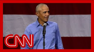 Obama slams Trump for hurricane misinformation at campaign rally in Pennsylvania for Harris [upl. by Anastassia]