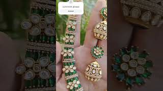 Monzonite jewellery manufacturers and exporters in Malad Mumbai Market  rajwadi collection [upl. by Enitsej]