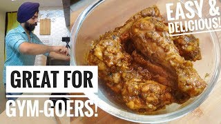 EASIEST Chicken Recipe EVER With Calorie Info for Gym Diet  Chicken Sokha [upl. by Abroms837]