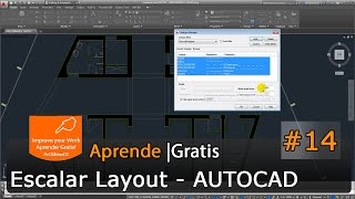 AutoCAD 2015 Tutorial Basico Starter 14  Escalar Lineas en Layout [upl. by Aros]