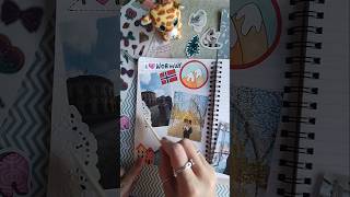 travelers diaryпутешествие shortvideo shorts shortsvideo sketchebook скетчбук travel [upl. by Ruffi]