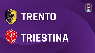 Trento  Triestina 11  Gli Highlights [upl. by Nagaer910]