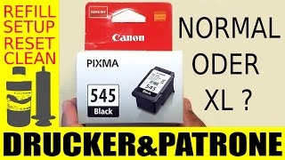 Canon PG 545  Patrone Normal oder XL kaufen [upl. by Remat]