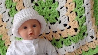 Bernat Baby Blanket  From the Middle Part 2 [upl. by Portia]