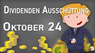 DividendenEinnahmen Oktober 2024 Wie viel passives Einkommen habe ich erhalten [upl. by Mahda]