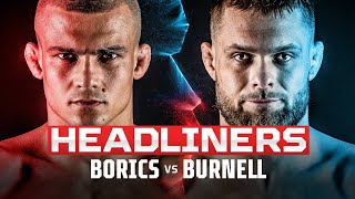 Adam Borics vs Mads Burnell  Bellator 276 Main Event Feature [upl. by Ocinemod]