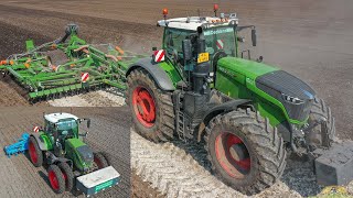 Fendt 1050  Amazone Ceus 60002TX Super  Fendt 718  Monosem  Akkerbouwbedrijf Deddens  bieten [upl. by Jocko]