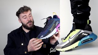 Nike Air Max 2090 quotValerian Bluequot amp quotDeep Royal Bluequot  Unboxing amp Review [upl. by Enoved]