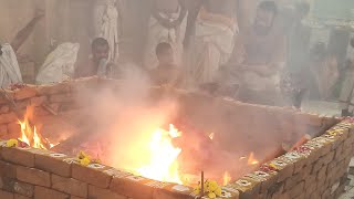 Chandi homam at chromepet padasala on 061024 ongoing join at 1245 for purnahudhi [upl. by Nillor]