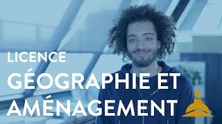 La licence Géographie et aménagement [upl. by Couhp]